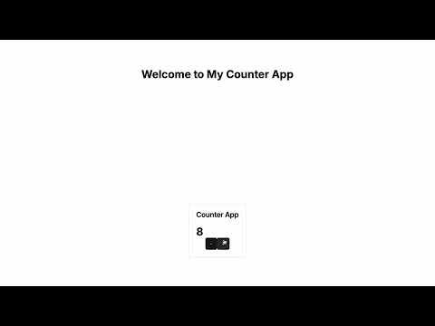 Thumbnail for Challenge 2: Create a Counter Web App